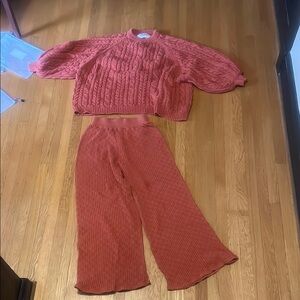 m/l cotton mr mittens set - priced to move